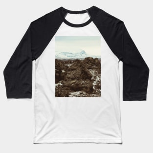 Winter in Iceland Baseball T-Shirt